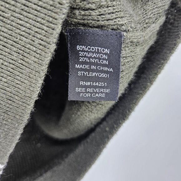 AOR Art of Rhetoric Shirt Mens Small Short Sleeve Polo Sweater Retro Green - Picture 3 of 10